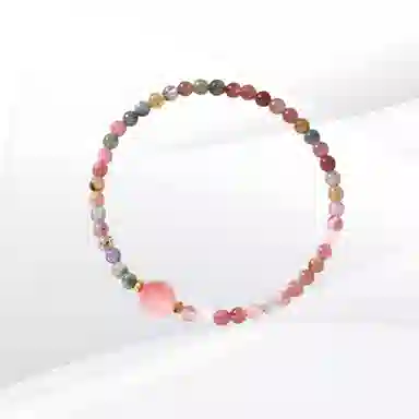 希遇 春雨星糖  新中式国朝轻奢 文艺 高级精致小众设计 温柔大方 时尚雅致 日常通勤百搭 琉璃 玉石手串 男女同款情侣款