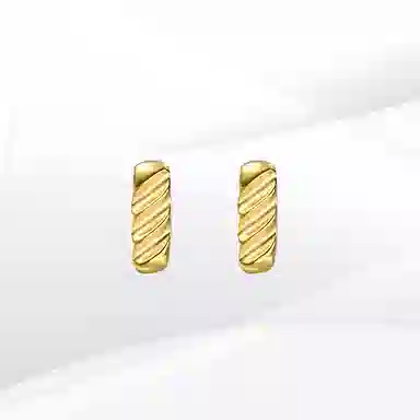 希遇 趣味面包 国潮轻奢小众设计感 可爱面包 #好运个性精致日常通勤百搭 合金 耳钉 女款