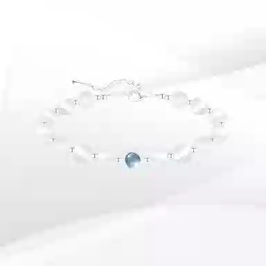 希遇 海韵幻境 精致高级 新中式国潮 轻奢温柔大方小众设计 琉璃 手链 男女同款情侣款