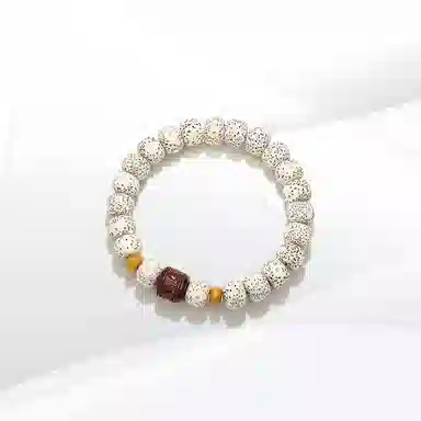 希遇 招财进宝系列 六字箴言 新中式国潮小众设计感串珠文玩 国风传统复古高级感#好运 星月菩提 手串 男女同款情侣款