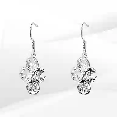 希遇 简约气质 小众设计感 合金 耳环 女款