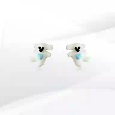 希遇 新中式国潮轻奢小众 萌可小熊 时尚简约 精致雅致 可爱日常百搭 合金 耳钉 男女同款情侣款