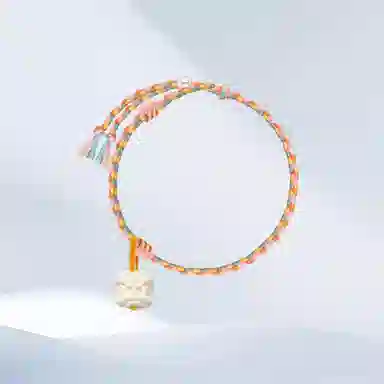 希遇 五彩绳 醒狮新中式  国潮轻奢小众设计高级质感 好事发生 #好运 织物 手绳 男女同款情侣款