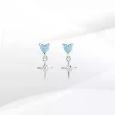 Xiyu Enamel Star Earrings