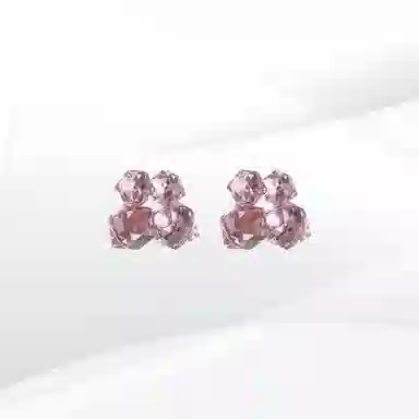 希遇 夏日缤纷小清新时尚潮流 轻奢气质高级感甜美小优雅设计感 日常经典百搭#好运 合金 耳环 女款