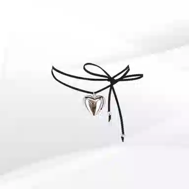 希遇 爱心幻月 新中式国潮轻奢风 日常百搭精致优雅小众设计运高级感轻奢小众简约设计 合金 项链 女款