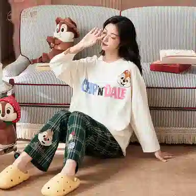 Gongdie x Disney Chip 'n' Dale Loungewear Set