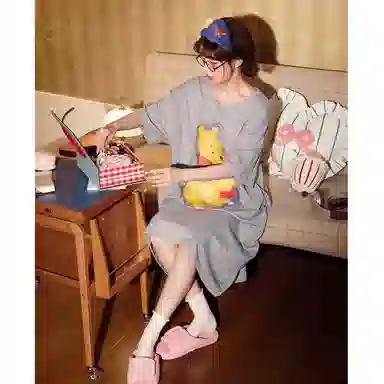 Gongdie x Disney Winnie the Pooh Tee Dress