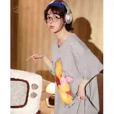 Gongdie x Disney Winnie the Pooh Tee Dress