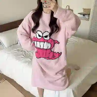 Miyadie x Crayon Shin-chan Coral Fleece Pajamas