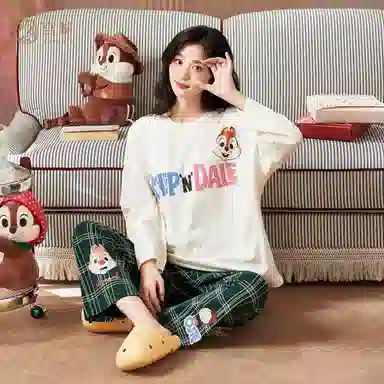 Gongdie x Disney Chip 'n' Dale Loungewear Set