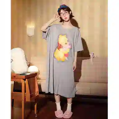 Gongdie x Disney Winnie the Pooh Tee Dress