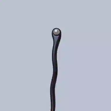 NuanTong Elegant Pearl Hairpin Ebony Wood