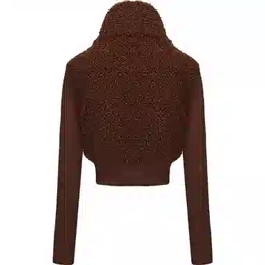 NANA JACQUELINE Knit Zip-Up Sweater