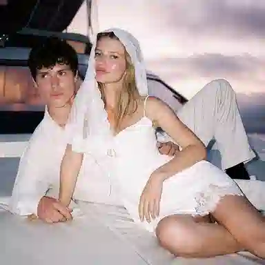 NANA JACQUELINE Lace Splice Slip Dress