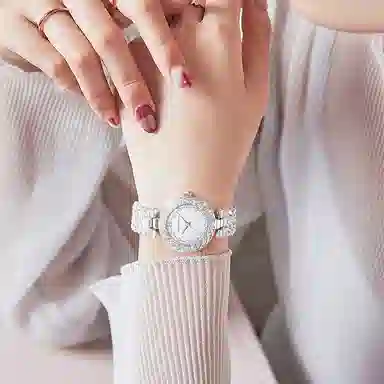 Katie Ermilio Quartz Watch Silver Dial 29mm