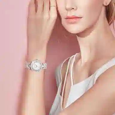 Katie Ermilio Quartz Watch Silver Dial 29mm