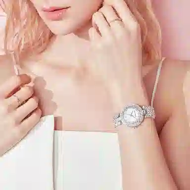 Katie Ermilio Quartz Watch Silver Dial 29mm