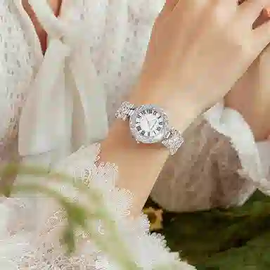 Katie Ermilio Quartz Watch Silver Dial 29mm