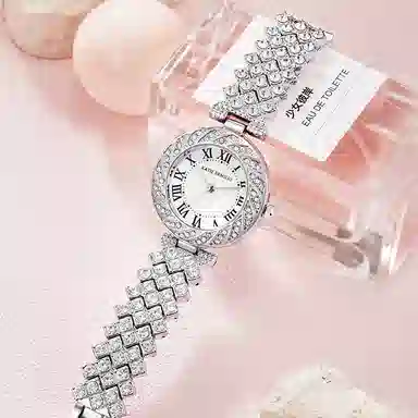 Katie Ermilio Quartz Watch Silver Dial 29mm