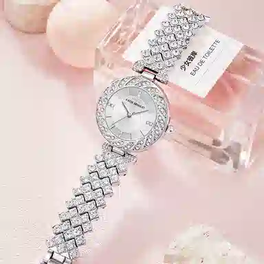 Katie Ermilio Quartz Watch Silver Dial 29mm