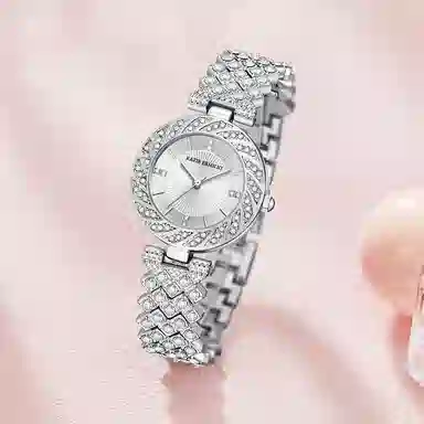 Katie Ermilio Quartz Watch Silver Dial 29mm