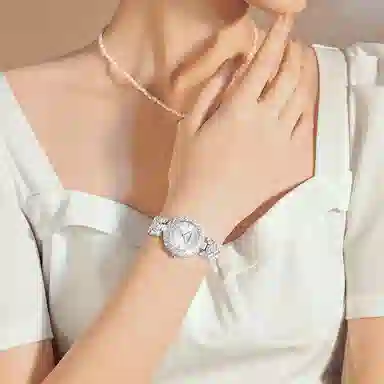 Katie Ermilio Quartz Watch Silver Dial 29mm