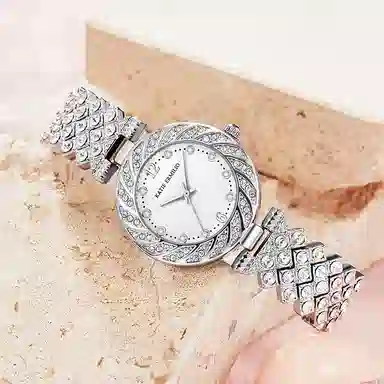 Katie Ermilio Quartz Watch Silver Dial 29mm