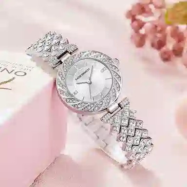 Katie Ermilio Quartz Watch Silver Dial 29mm