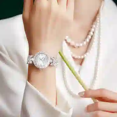 Katie Ermilio Quartz Watch Silver Dial 29mm