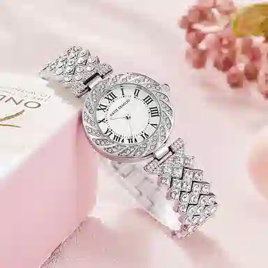 Katie Ermilio Quartz Watch Silver Dial 29mm