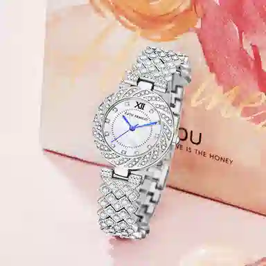Katie Ermilio Quartz Watch Silver Dial 29mm