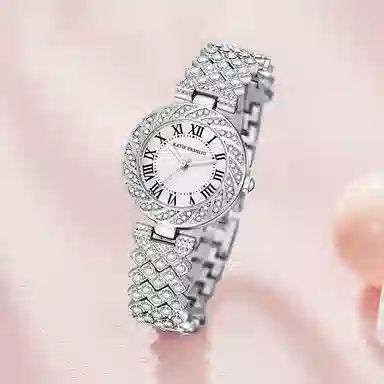 Katie Ermilio Quartz Watch Silver Dial 29mm