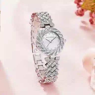 Katie Ermilio Quartz Watch Silver Dial 29mm