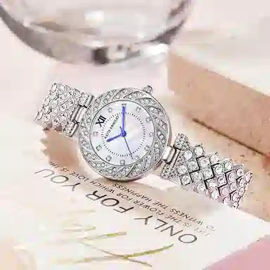 Katie Ermilio Quartz Watch Silver Dial 29mm