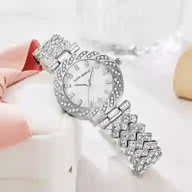 Katie Ermilio Quartz Watch Silver Dial 29mm