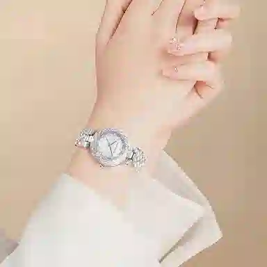 Katie Ermilio Quartz Watch Silver Dial 29mm