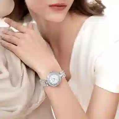 Katie Ermilio Quartz Watch Silver Dial 29mm