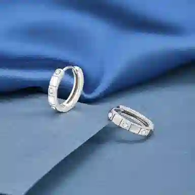 Lianduo S999 Silver Earrings