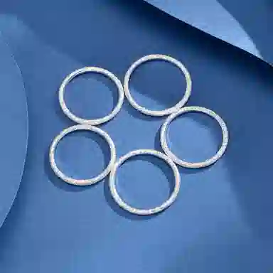 【S999银】 恋朵 简约轻奢 满天星 小众高级感 足银 戒指 男女同款情侣款