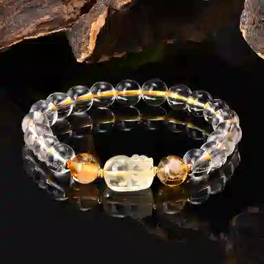 恋朵 八方来财 貔貅 #好运 水晶 手串 女款