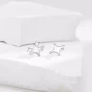 Lianduo Asymmetric Star Studs