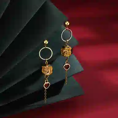 恋朵 国风轻奢 流苏耳饰 合金 耳环 女款