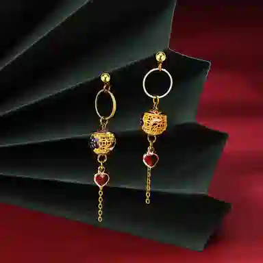 恋朵 国风轻奢 流苏耳饰 合金 耳环 女款