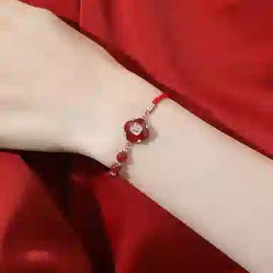 恋朵 原创设计 新中式 好事发生 鸿运 柿子 玛瑙 项链 女款