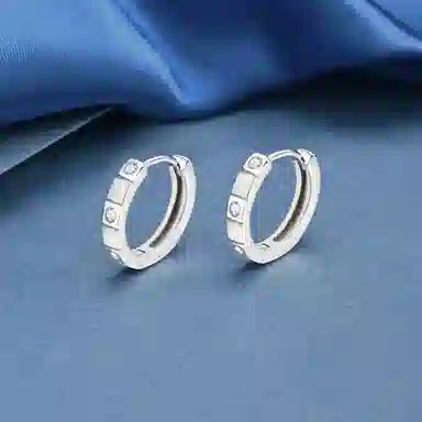 Lianduo S999 Silver Earrings