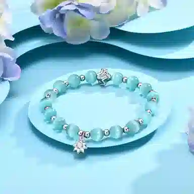 恋朵 优雅 小太阳 仿猫眼石 手串 女款