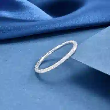 【S999银】 恋朵 简约轻奢 满天星 小众高级感 足银 戒指 男女同款情侣款