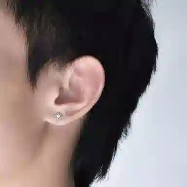 Lianduo Starburst 925 Silver Earrings