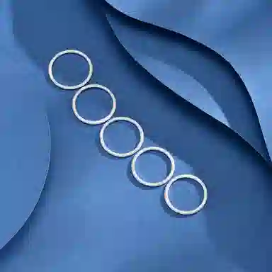 【S999银】 恋朵 简约轻奢 满天星 小众高级感 足银 戒指 男女同款情侣款